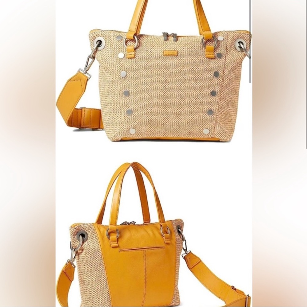 Hammitt Tan and Yellow Tote Bag